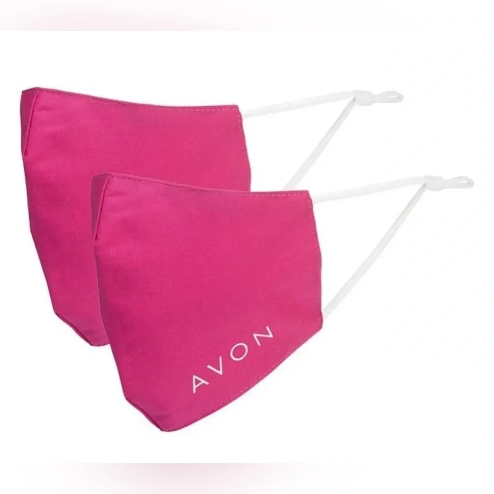 😷 AVON FACE MASK Fashion With Filter Pocket Limited Edition Rare Old Stock